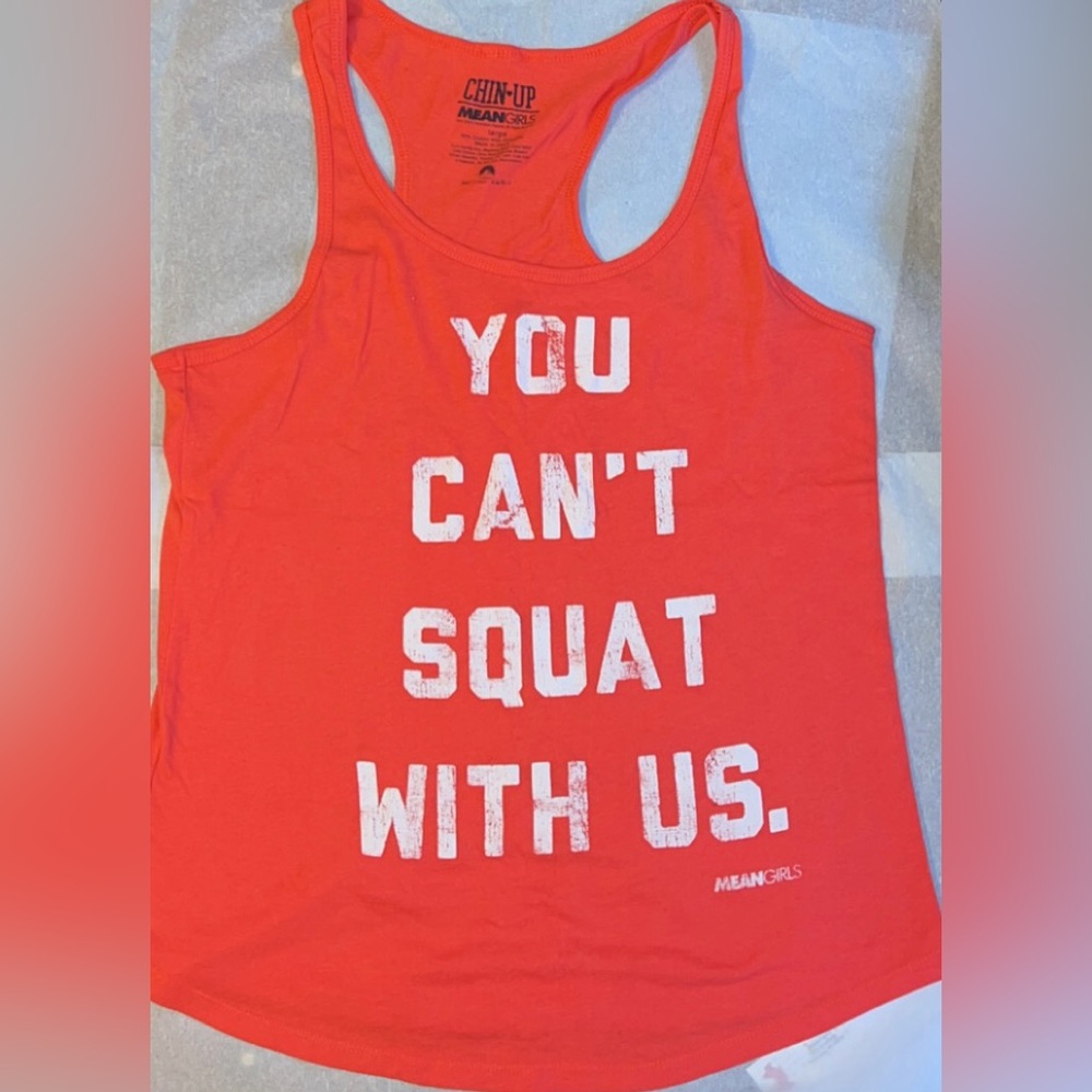 Mean Girls themed workout tank